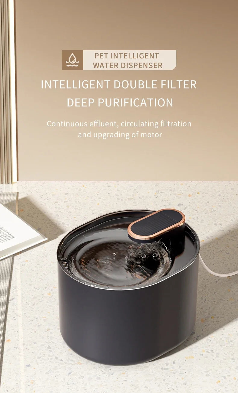 Pet water fountain