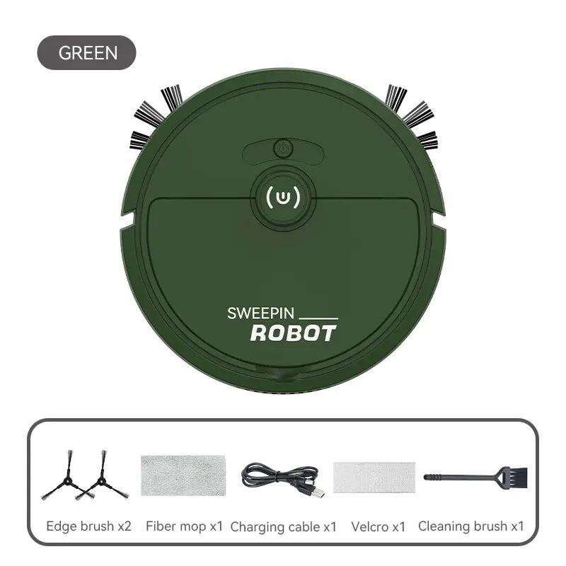 5-In-1 Portable Home Floor Robotic Vacuum Cleaner