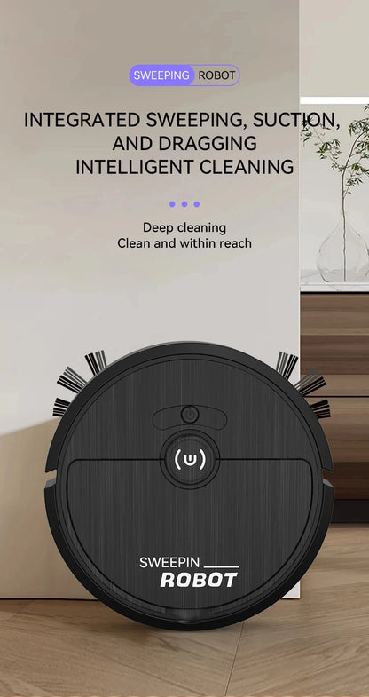 5-In-1 Portable Home Floor Robotic Vacuum Cleaner